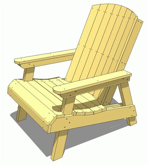 oversized adirondack chairs plans.